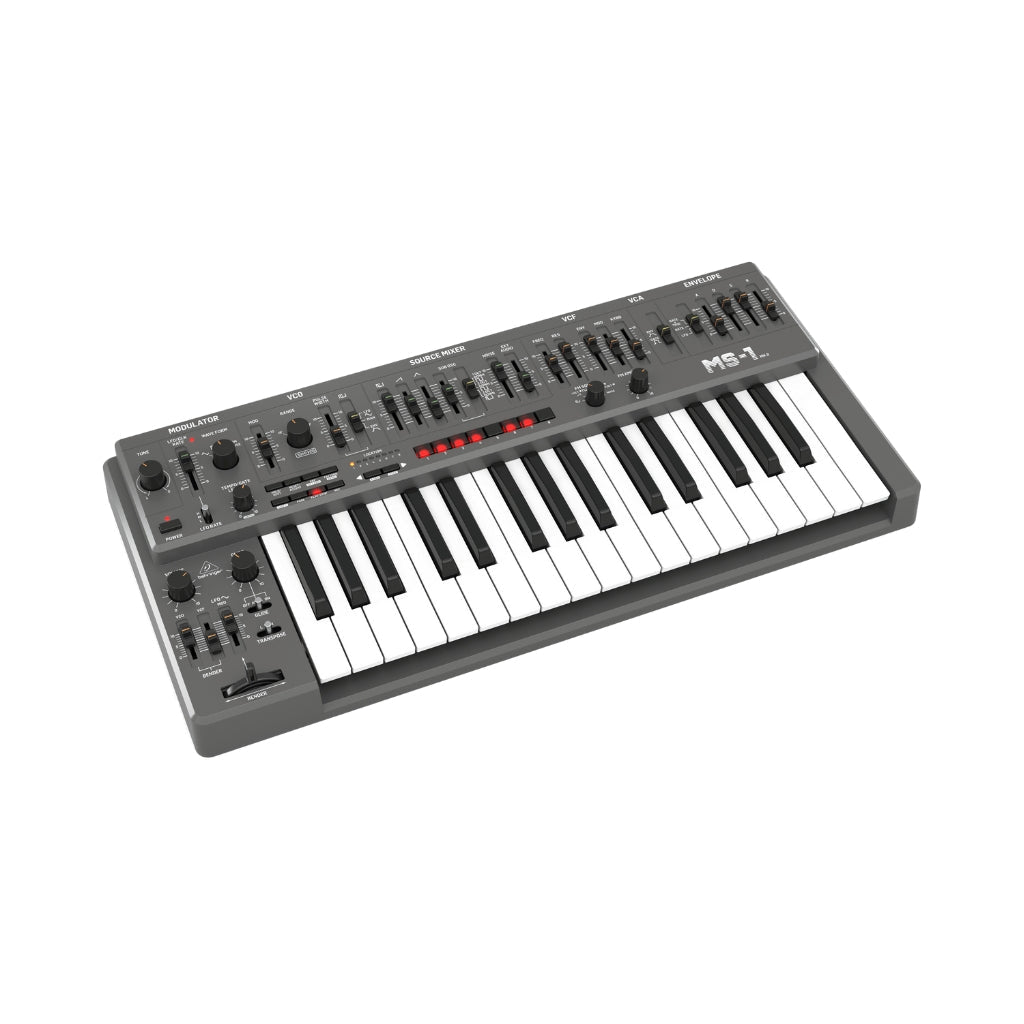 Behringer MS-1 MK II-GY 32-key Monophonic Analog Synthesizer - Grey Synthesizers Sky Music