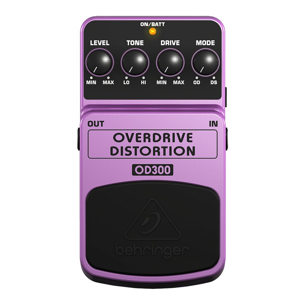 Behringer OD300 Overdrive/Distortion Effects Pedals Sky Music