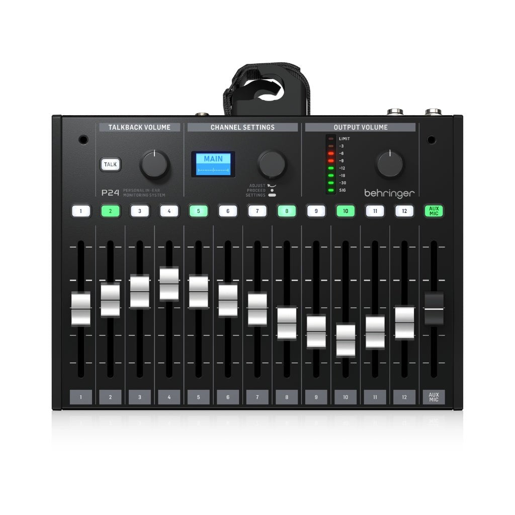 Behringer P24 StageConnect Personal Monitor Mixer Mixers Sky Music