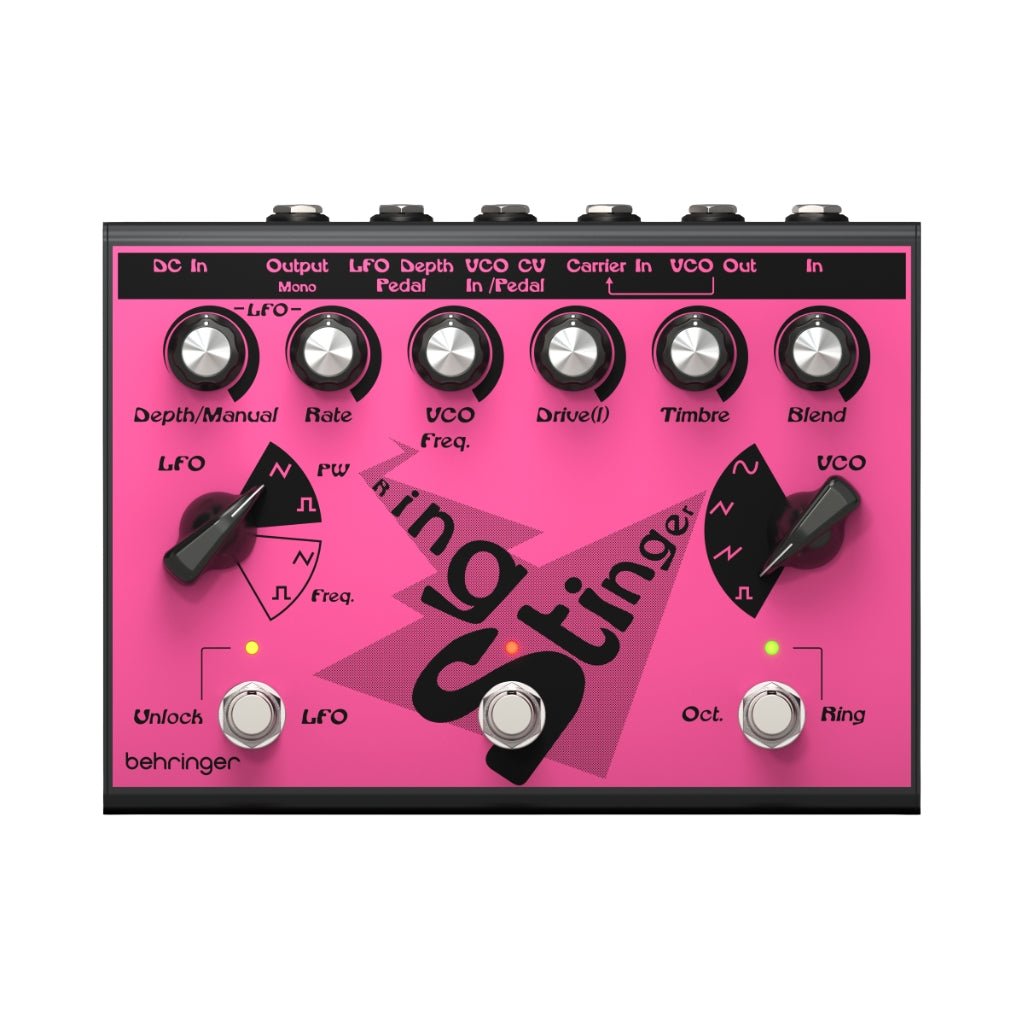 Behringer Ring Stinger Ring Modulator & Fuzz Pedal Effects Pedals Sky Music