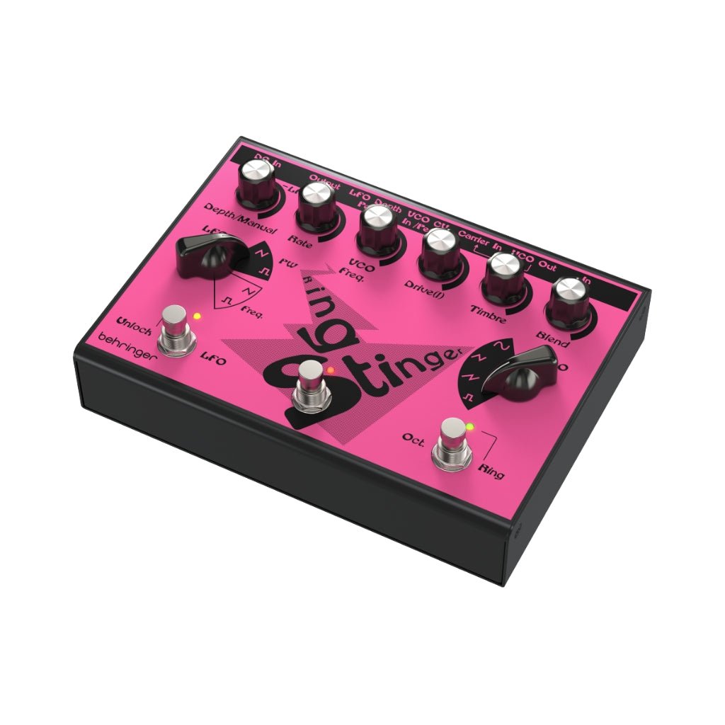 Behringer Ring Stinger Ring Modulator & Fuzz Pedal Effects Pedals Sky Music