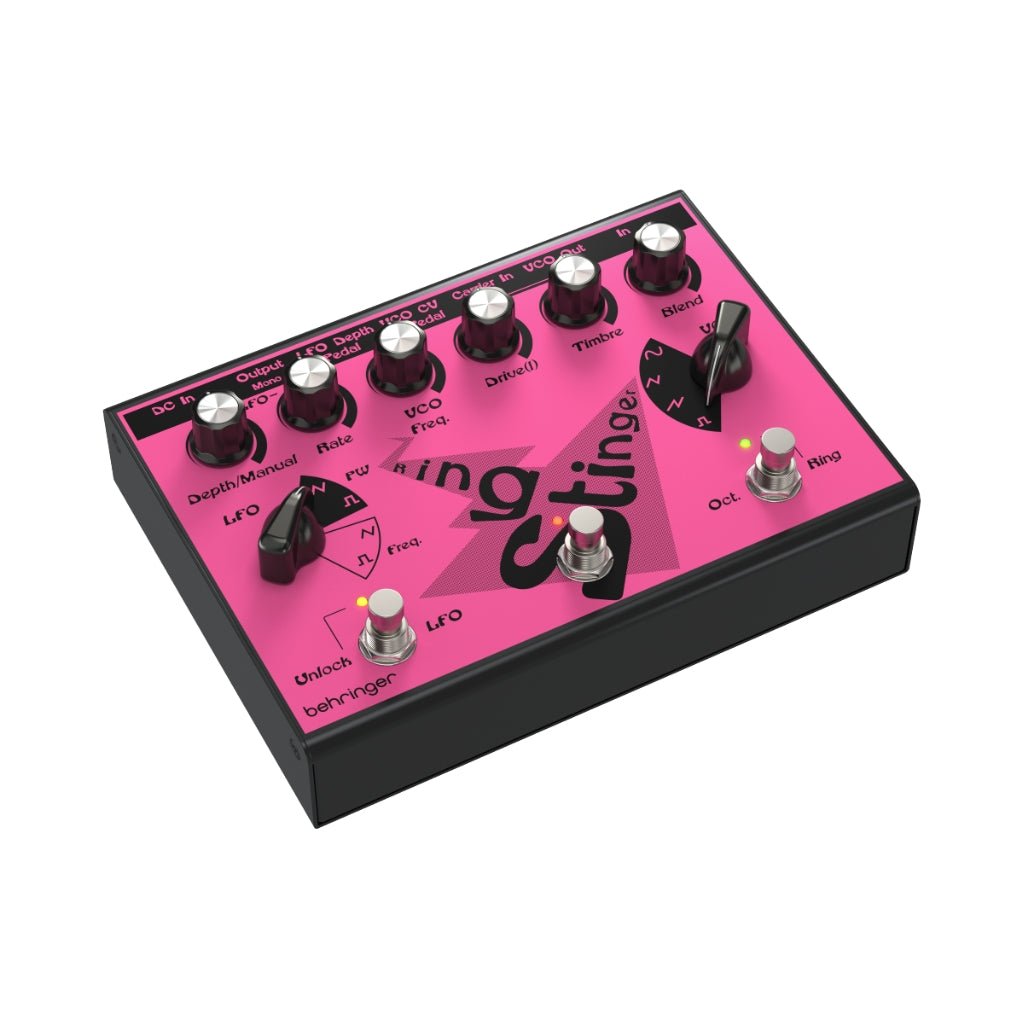Behringer Ring Stinger Ring Modulator & Fuzz Pedal Effects Pedals Sky Music