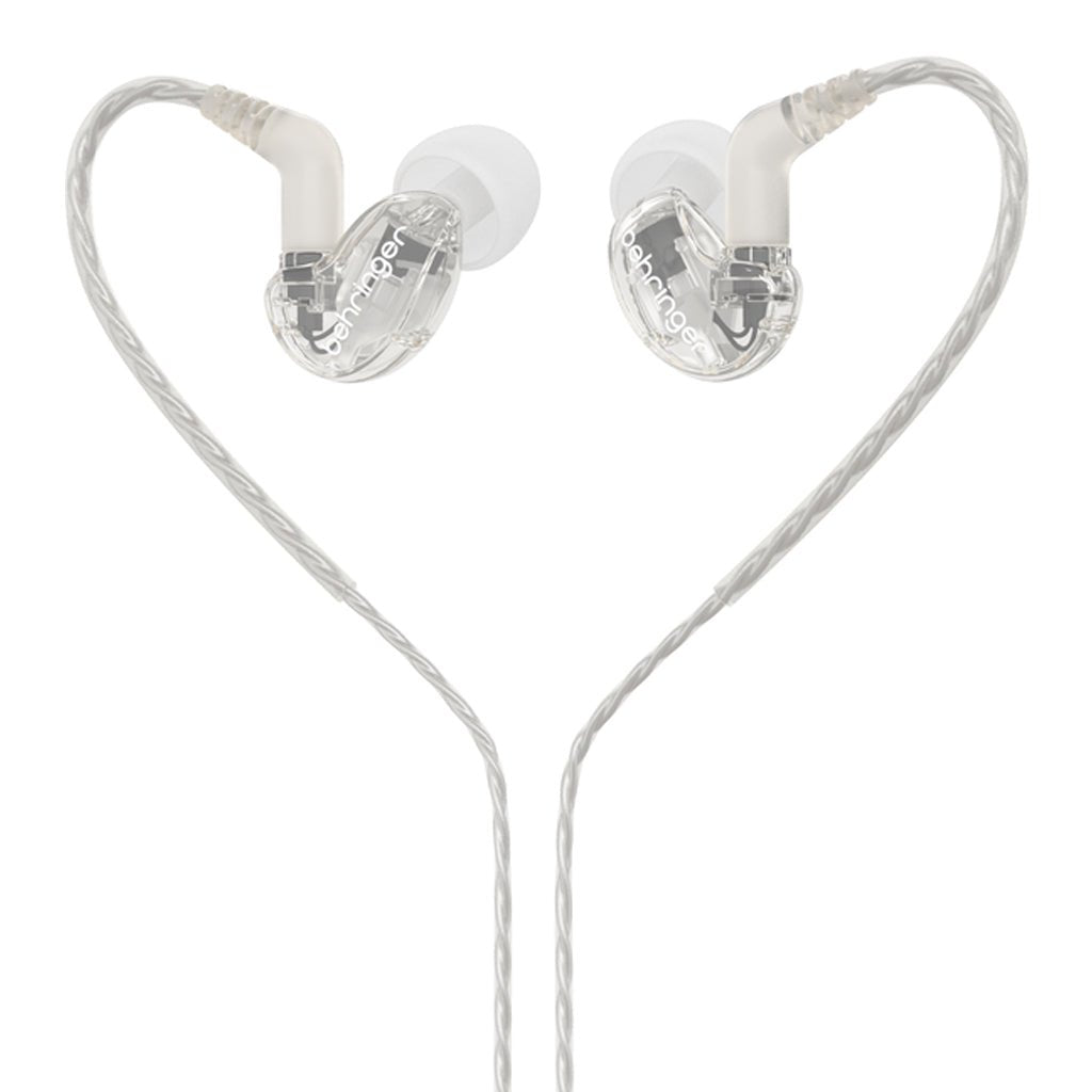 Behringer SD251-CL Pro Single Driver In-Ear Studio Earphones - Clear IEM Systems Sky Music