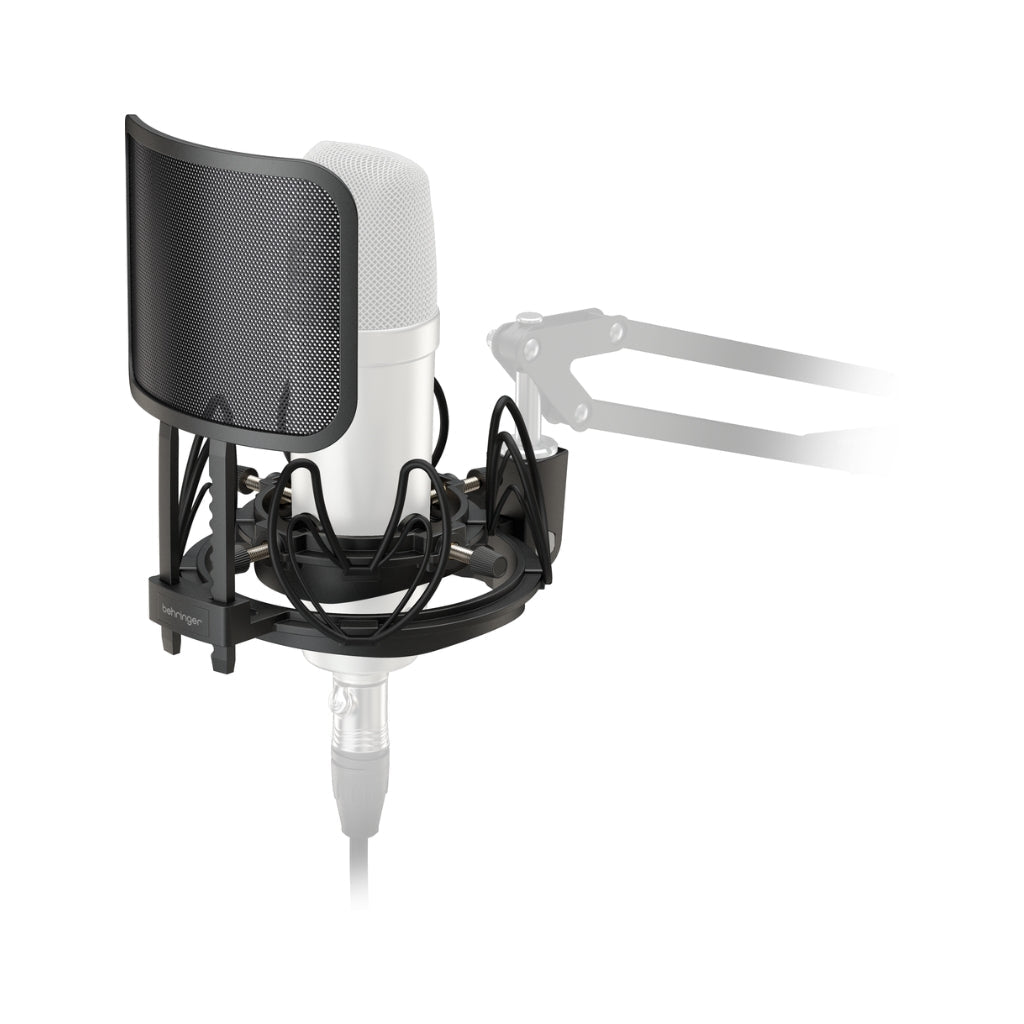 Behringer SMP2000 Lightweight Detachable Pop Filter & Shock Mount Microphone Stands & Accessories Sky Music