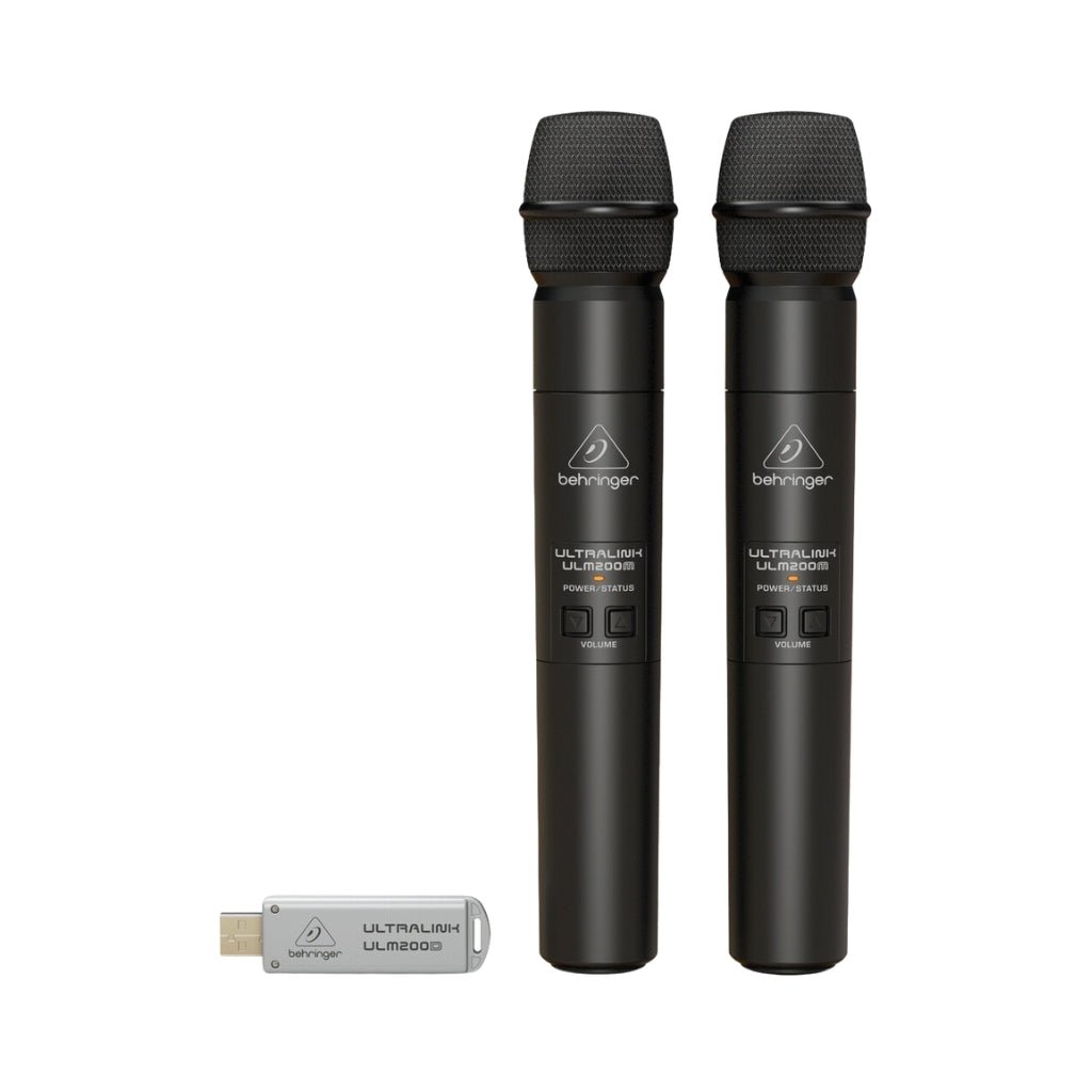 Behringer Ultralink ULM202USB 2.4g Dual Mics Microphones Sky Music