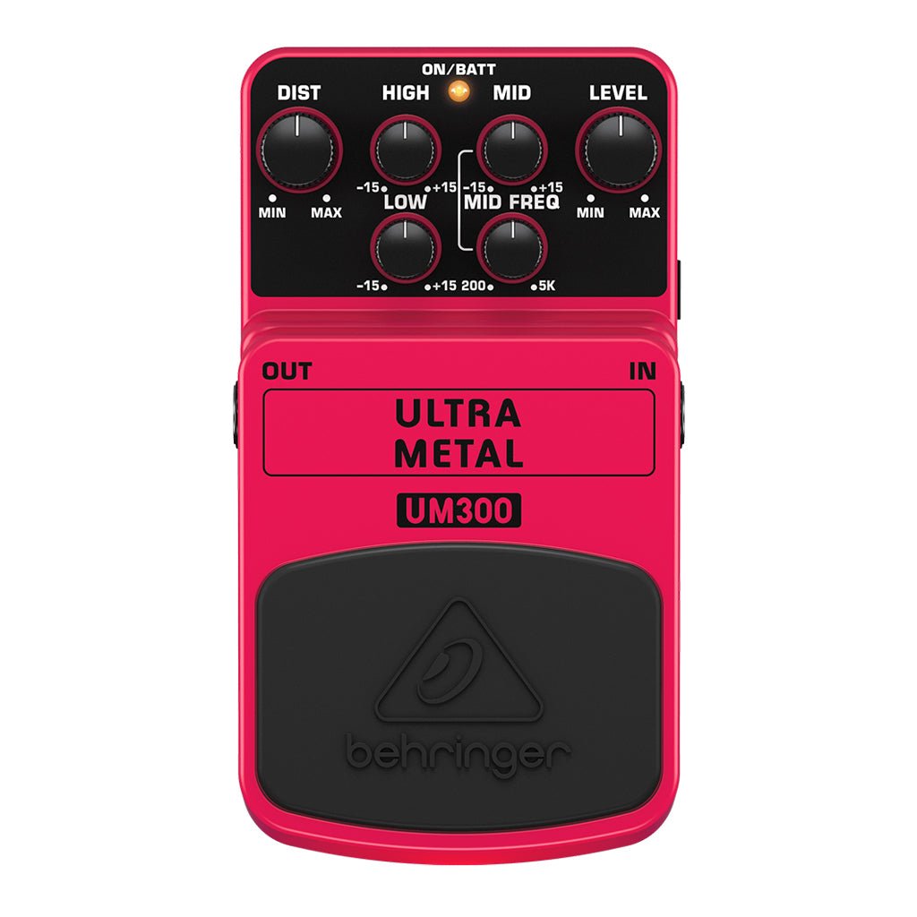 Behringer UM300 Ultra Metal Effects Pedals Sky Music