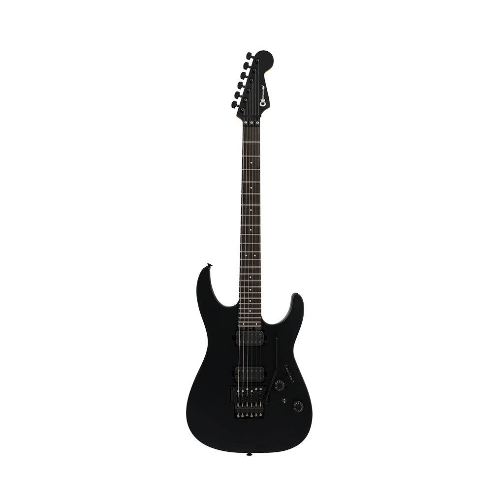 Charvel Pro-Mod Plus Dinky DK24 HH FR EB Electric Guitar - Satin Black