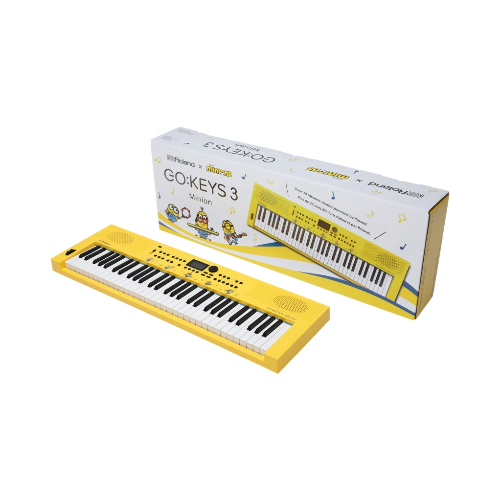 Roland GO:KEYS 3 61-Note Portable Keyboard - Minions