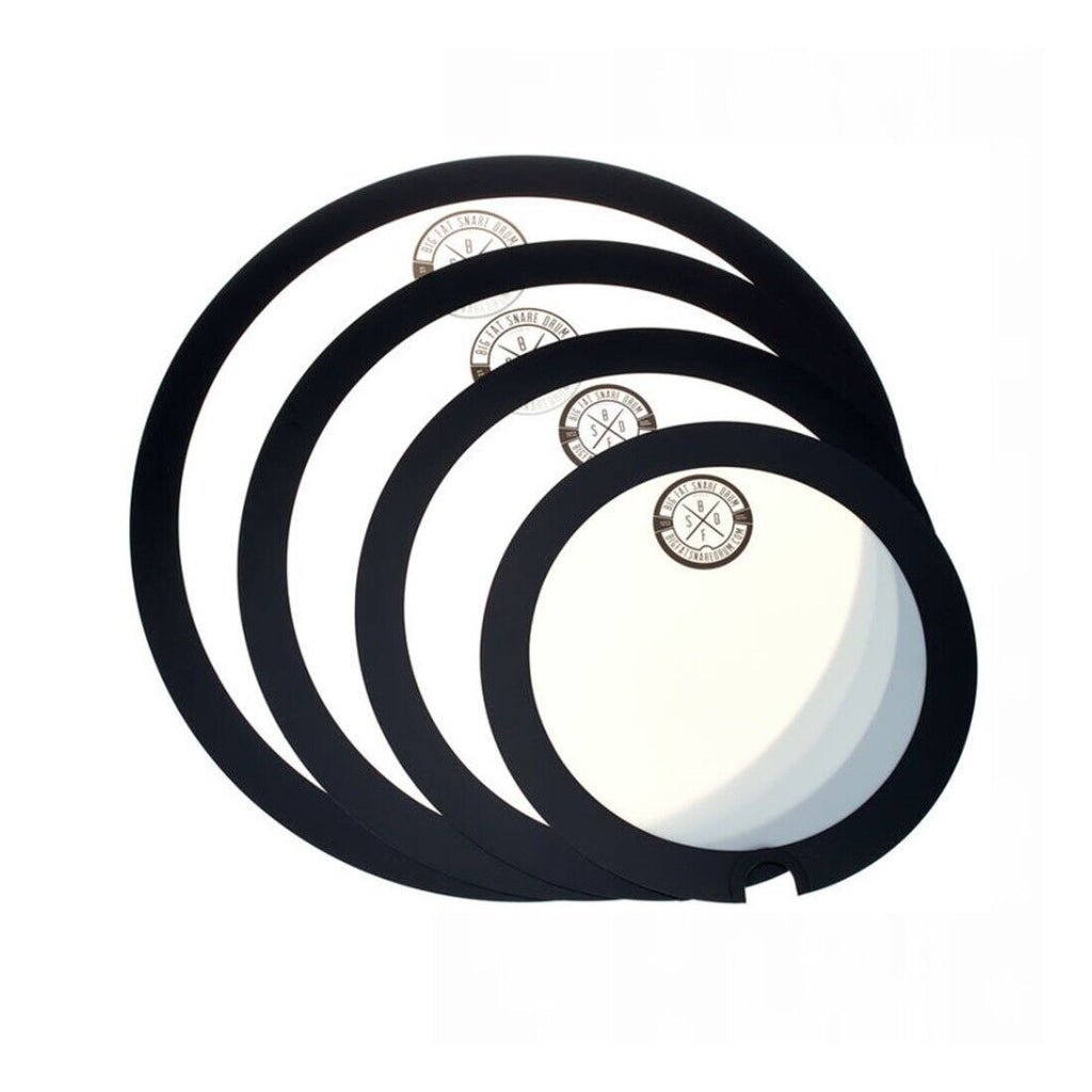 Big Fat Snare Drum Studio 4 Pack 10", 12", 14", 16" "The Original" - BFSDSP Drum Accessories Sky Music