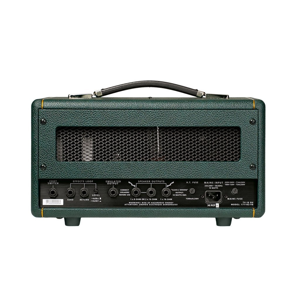 Blackstar 10 Watt TV British Class A Tone Amplifier Head Electric Guitar Amplifiers Sky Music