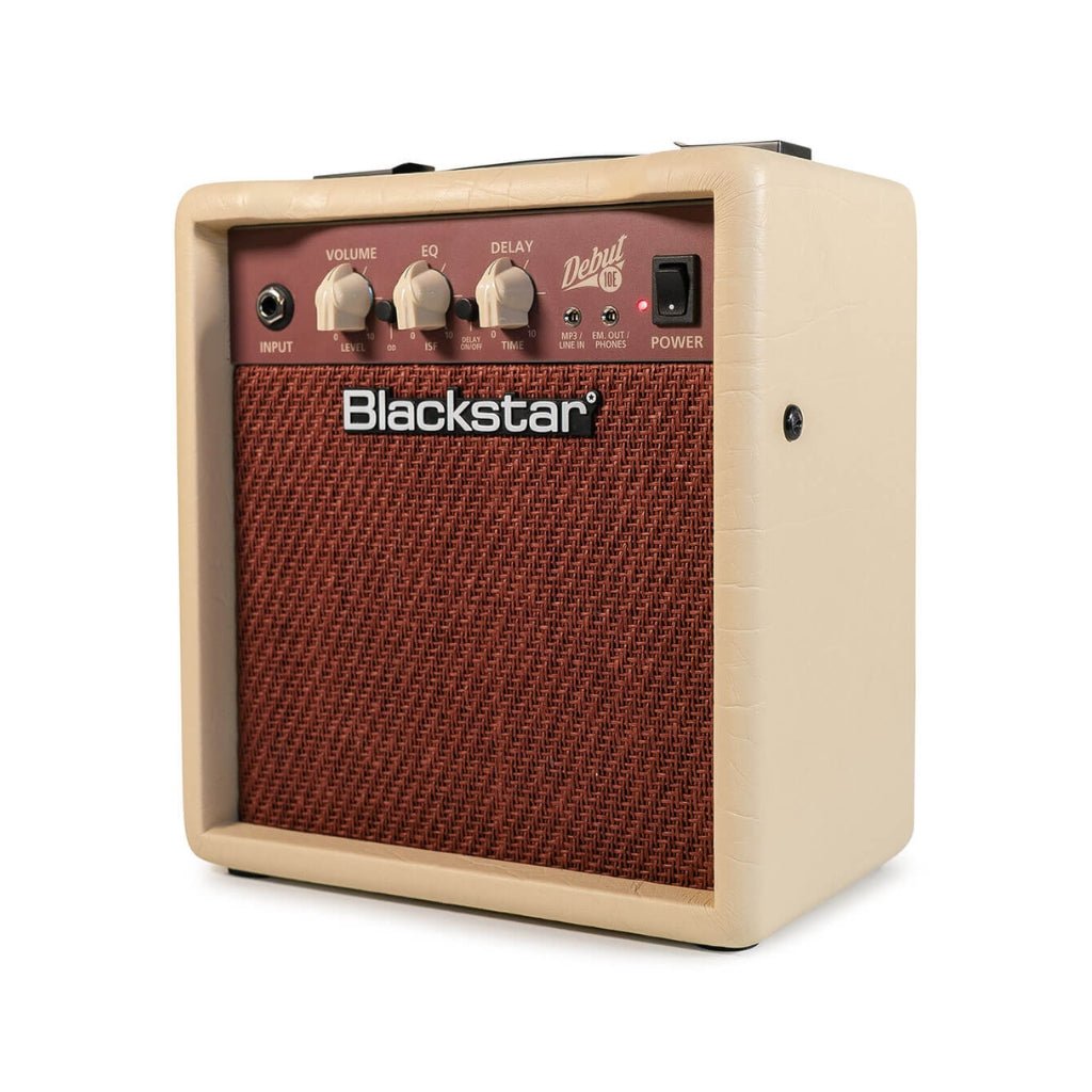 Blackstar Debut 10E 2x3-inch 10-watt Combo Amp - Cream/Oxblood Electric Guitar Amplifiers Sky Music