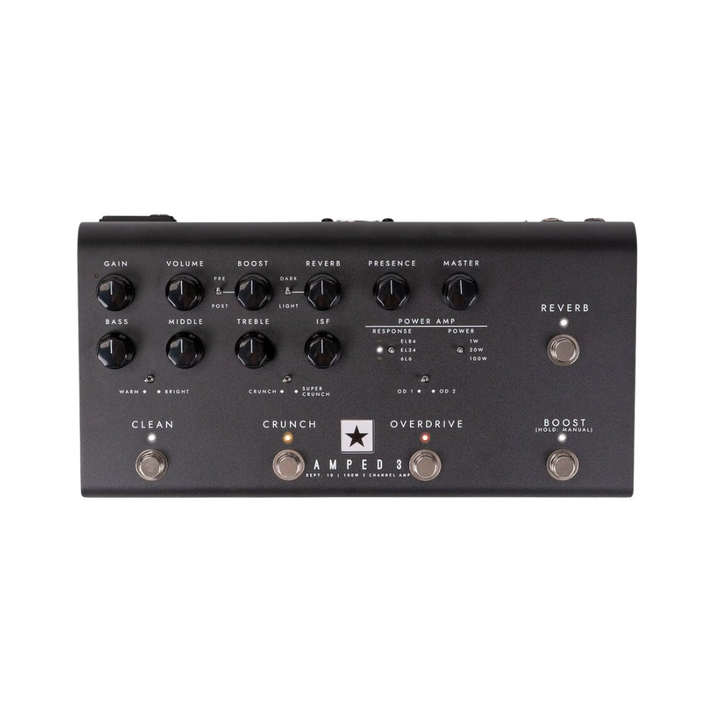 Blackstar Dept 10 AMPED 3 100-watt Guitar Amplifier Pedal Electric Guitar Amplifiers Sky Music