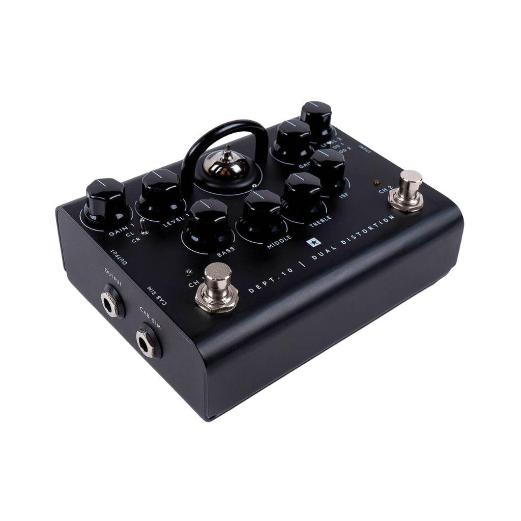 Blackstar Dept 10 Dual Distortion 2-Channel Tube Distortion Pedal Effects Pedals Sky Music