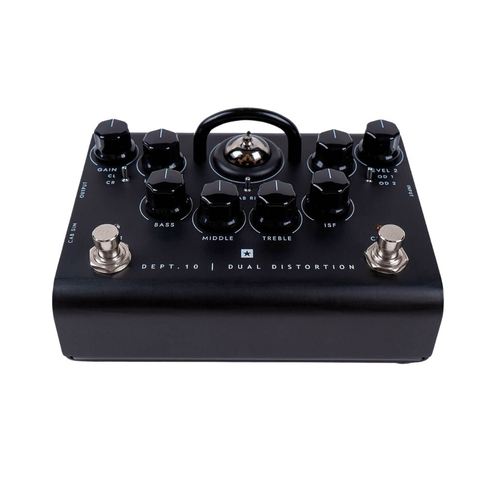 Blackstar Dept 10 Dual Distortion 2-Channel Tube Distortion Pedal Effects Pedals Sky Music