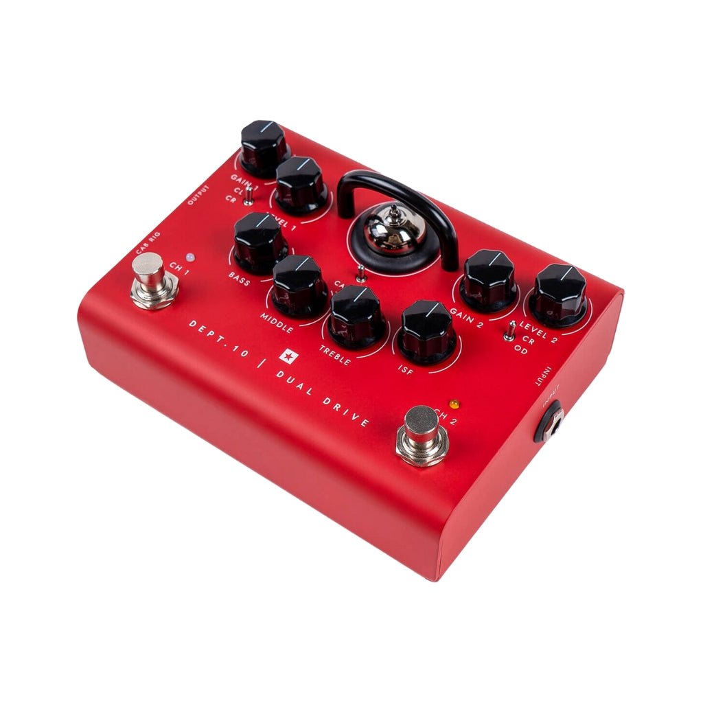 Blackstar Dept 10 Dual Drive 2-Channel Tube Overdrive Pedal Effects Pedals Sky Music