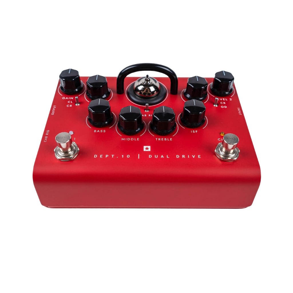 Blackstar Dept 10 Dual Drive 2-Channel Tube Overdrive Pedal Effects Pedals Sky Music