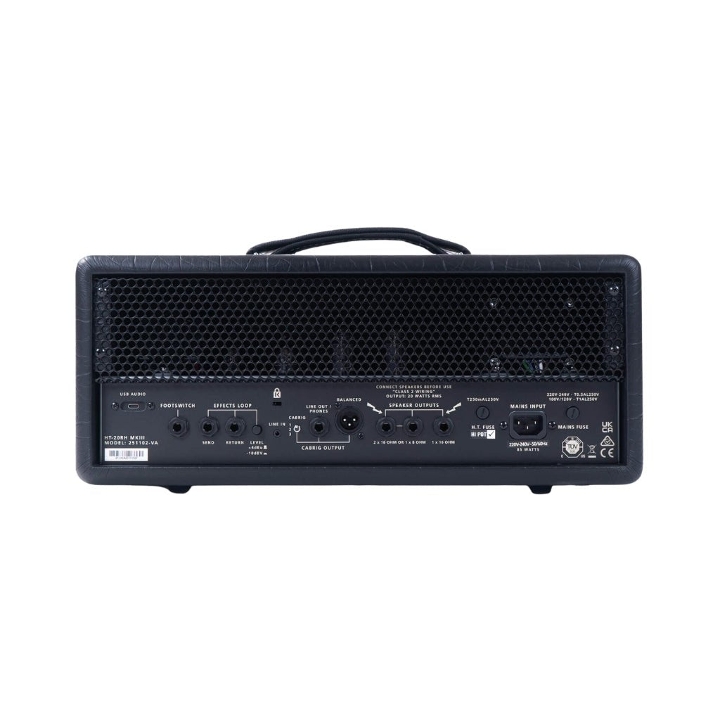 Blackstar HT-20RH MK III 20-watt Tube Amplifier Head Electric Guitar Amplifiers Sky Music