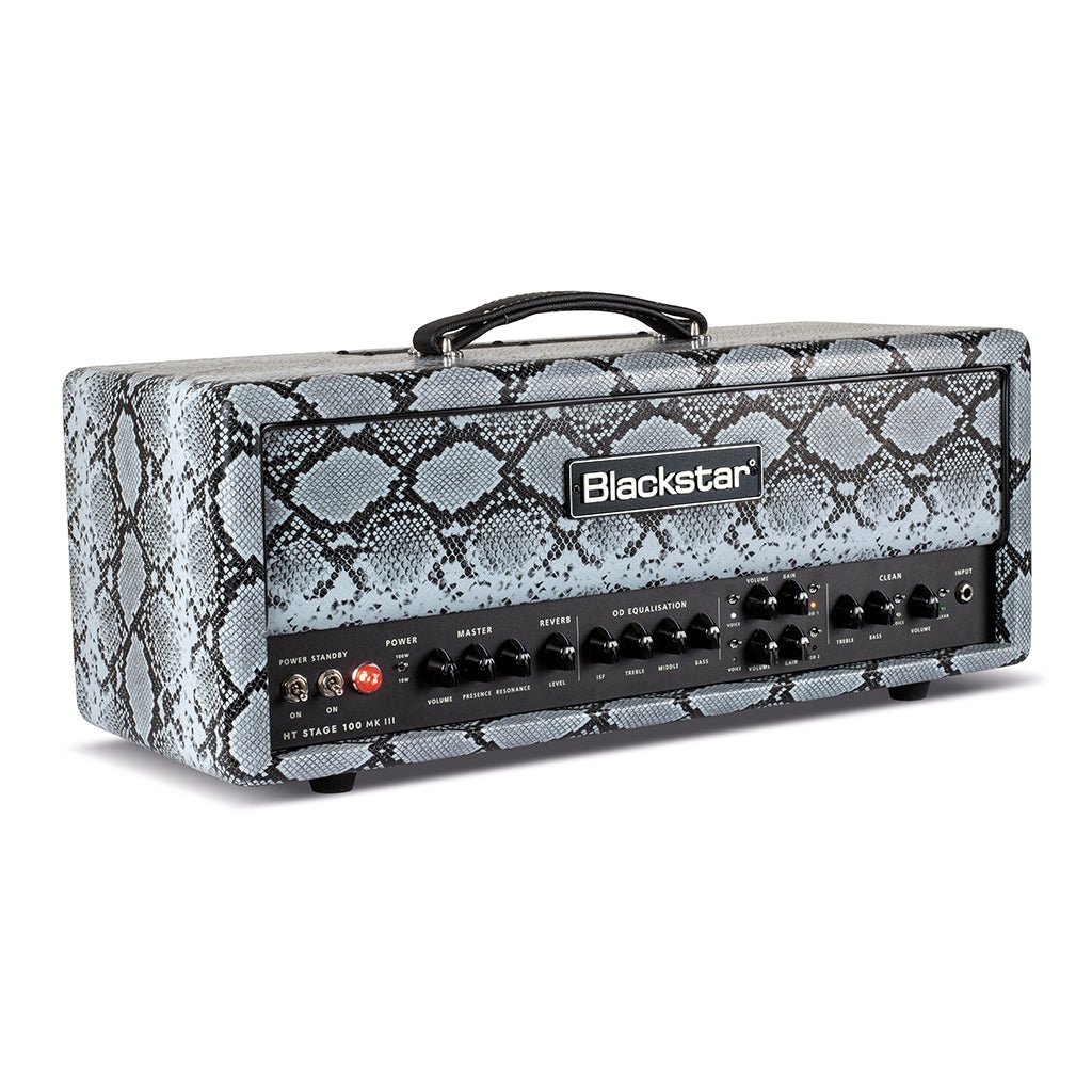 Blackstar Limited Edition HT Stage 100 Head MKII Snake Skin Electric Guitar Amplifiers Sky Music
