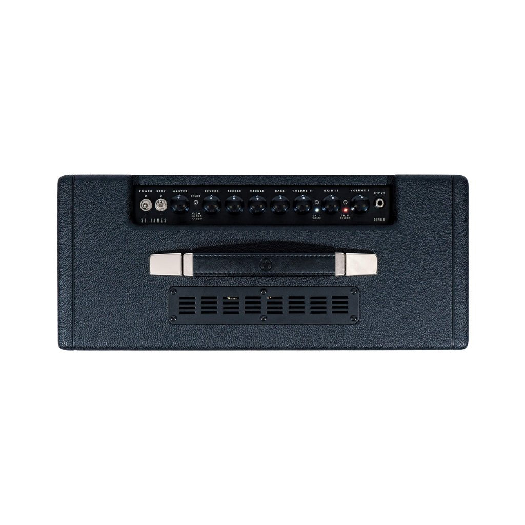 Blackstar St. James 50 6L6 Lightweight 1x12 Combo - Black Electric Guitar Amplifiers Sky Music
