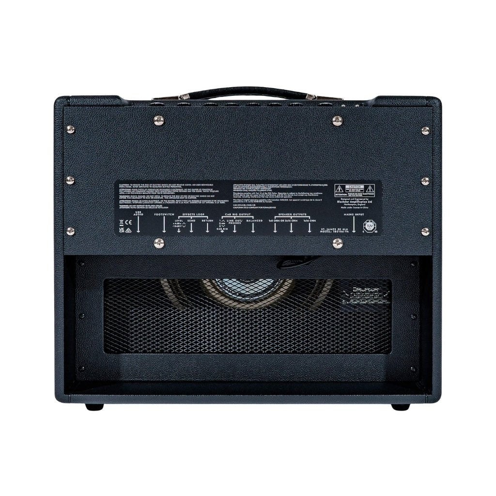 Blackstar St. James 50 6L6 Lightweight 1x12 Combo - Black Electric Guitar Amplifiers Sky Music