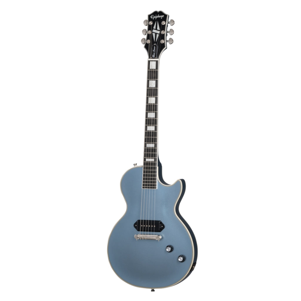 Epiphone - Jared James Nichols "Blues Power" Les Paul Custom Electric Guitar - Aged Pelham Blue