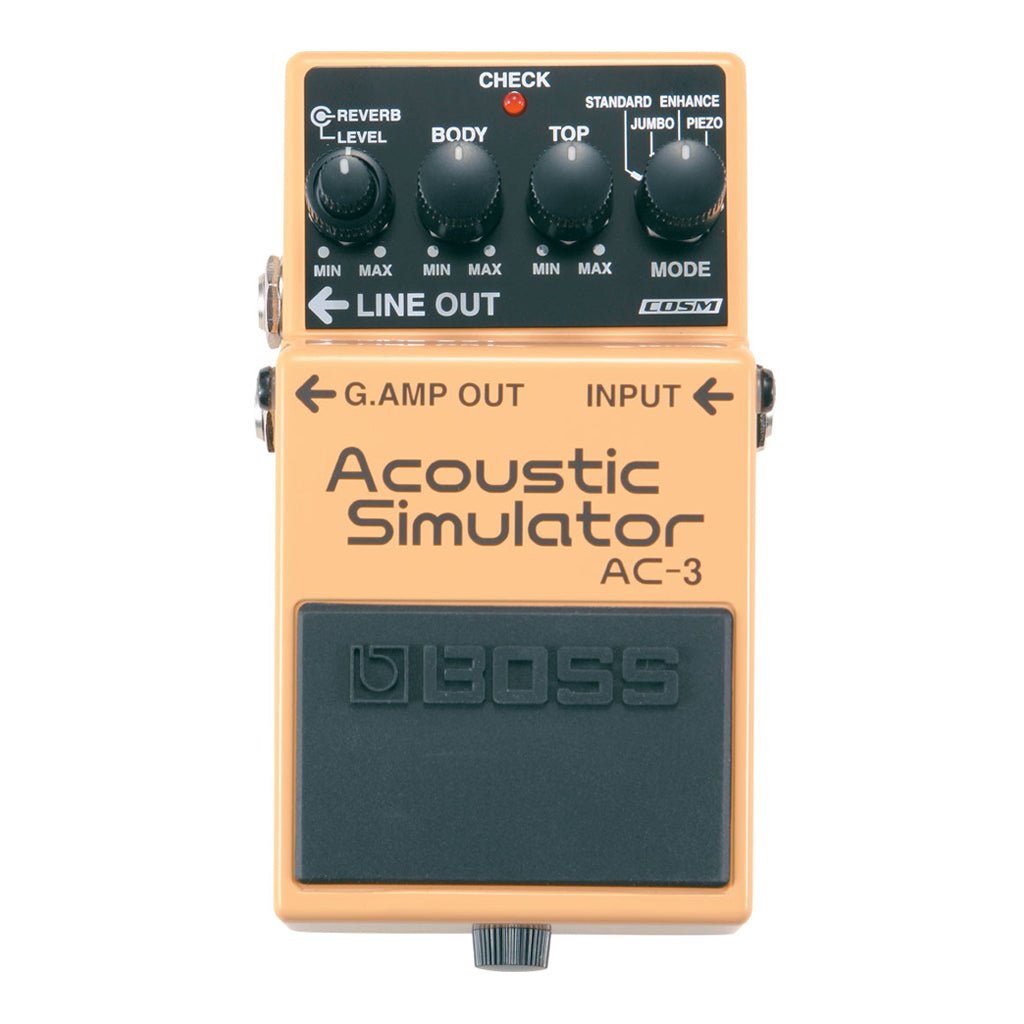 Boss AC-3 Acoustic Simulator Effects Pedals Sky Music