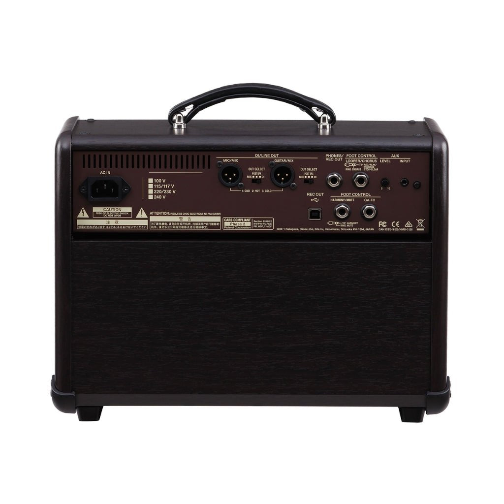 Boss Acoustic Singer Live 60-watt Bi-amp Acoustic Combo with FX Acoustic Guitar Amplifiers Sky Music