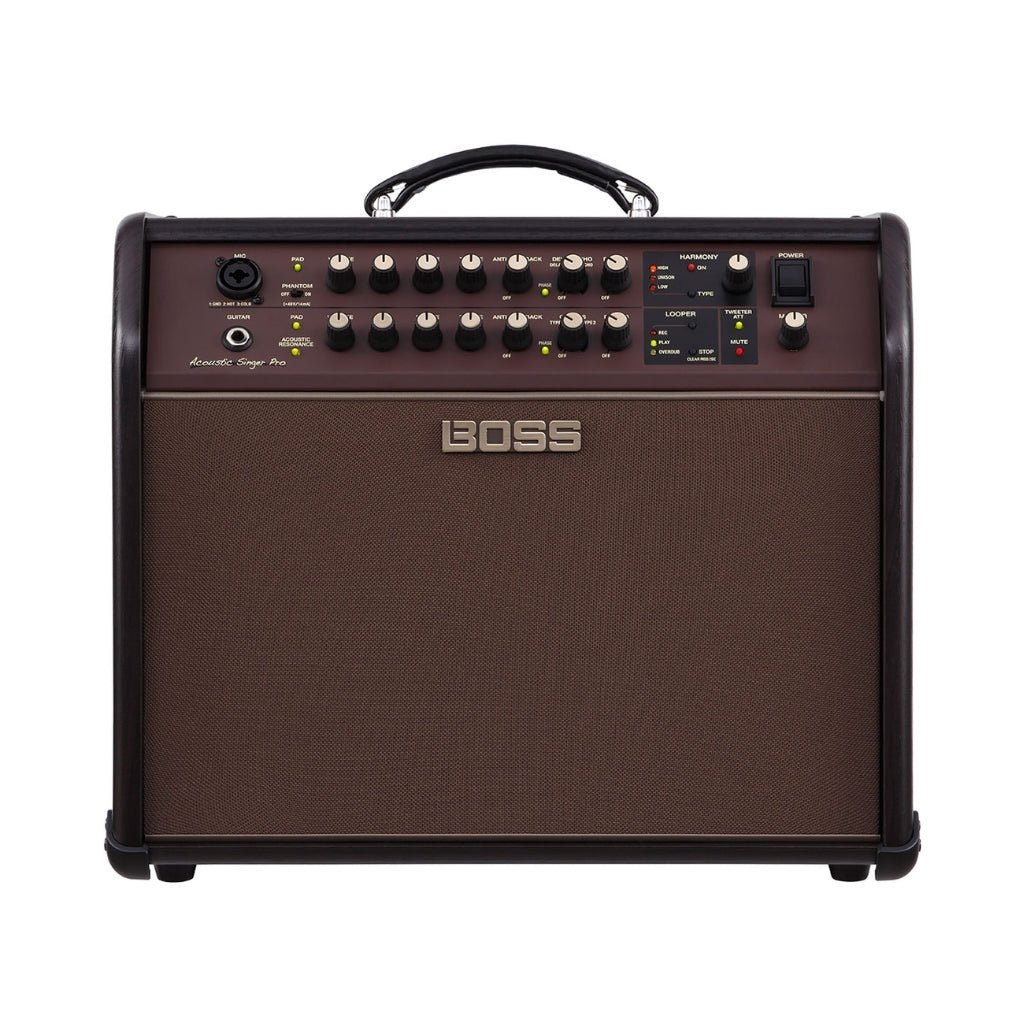 Boss Acoustic Singer Pro 120-watt Bi-amp Acoustic Combo with FX Acoustic Guitar Amplifiers Sky Music