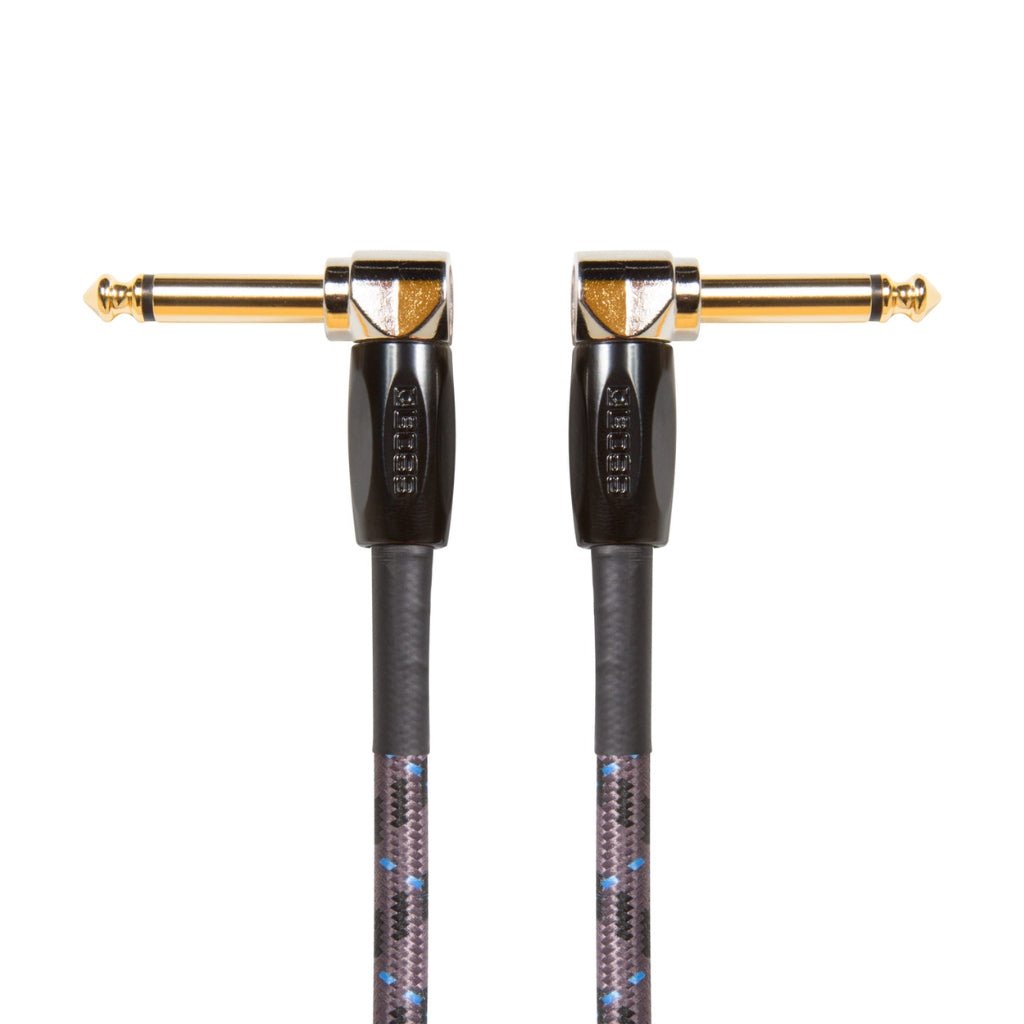 Boss BIC3AA Right-Angle 1/4-inch TS to Same Instrument Cable 3ft Cables Sky Music