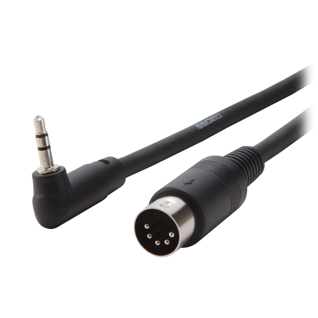 Boss BMIDI-5-35 TRS to MIDI 1/8 TRS 5-pin MIDI Cable 5ft Cables Sky Music