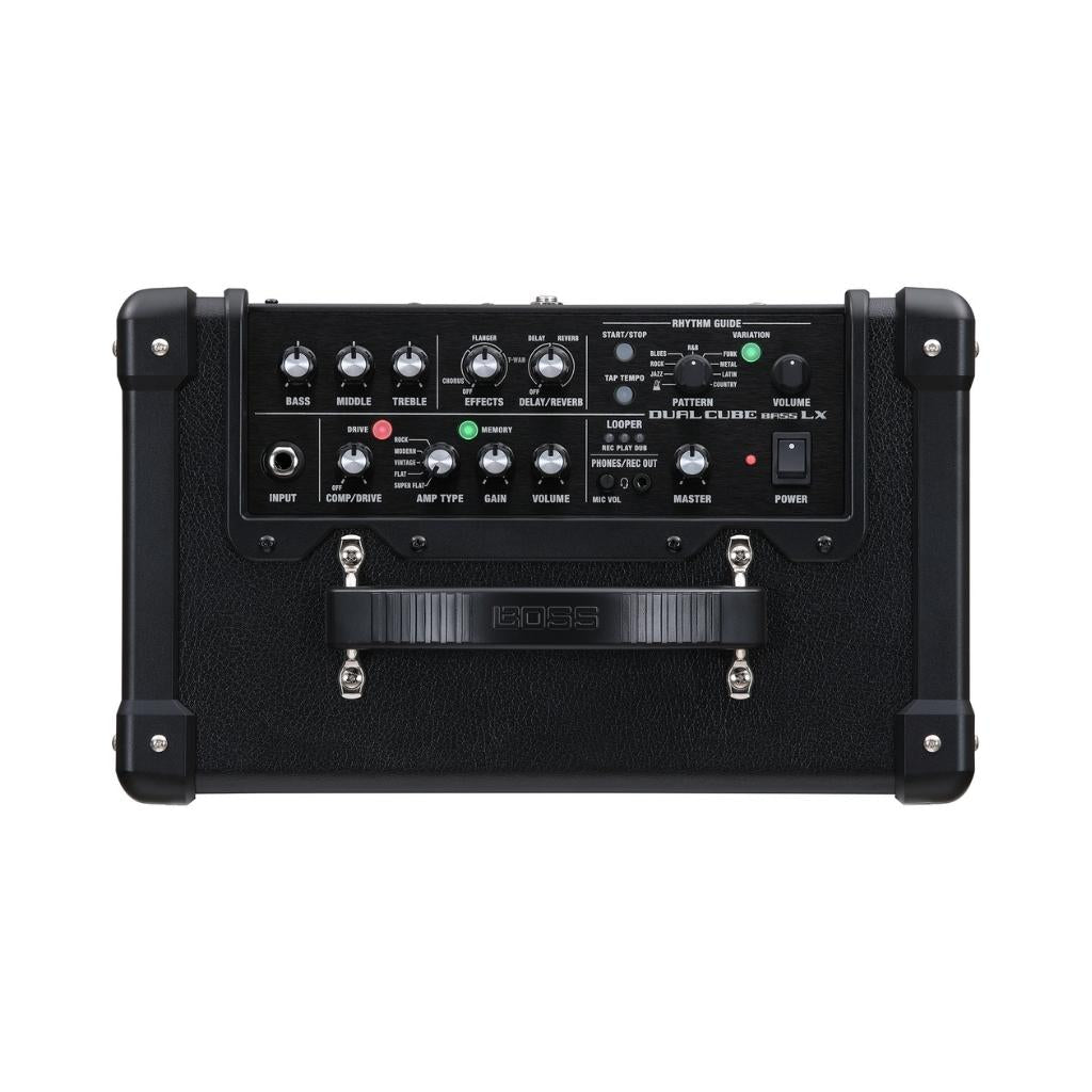 Boss Dual Cube LX 2 x 5-inch 10-watt Portable Bass Combo Amplifier Bass Guitar Amplifiers Sky Music