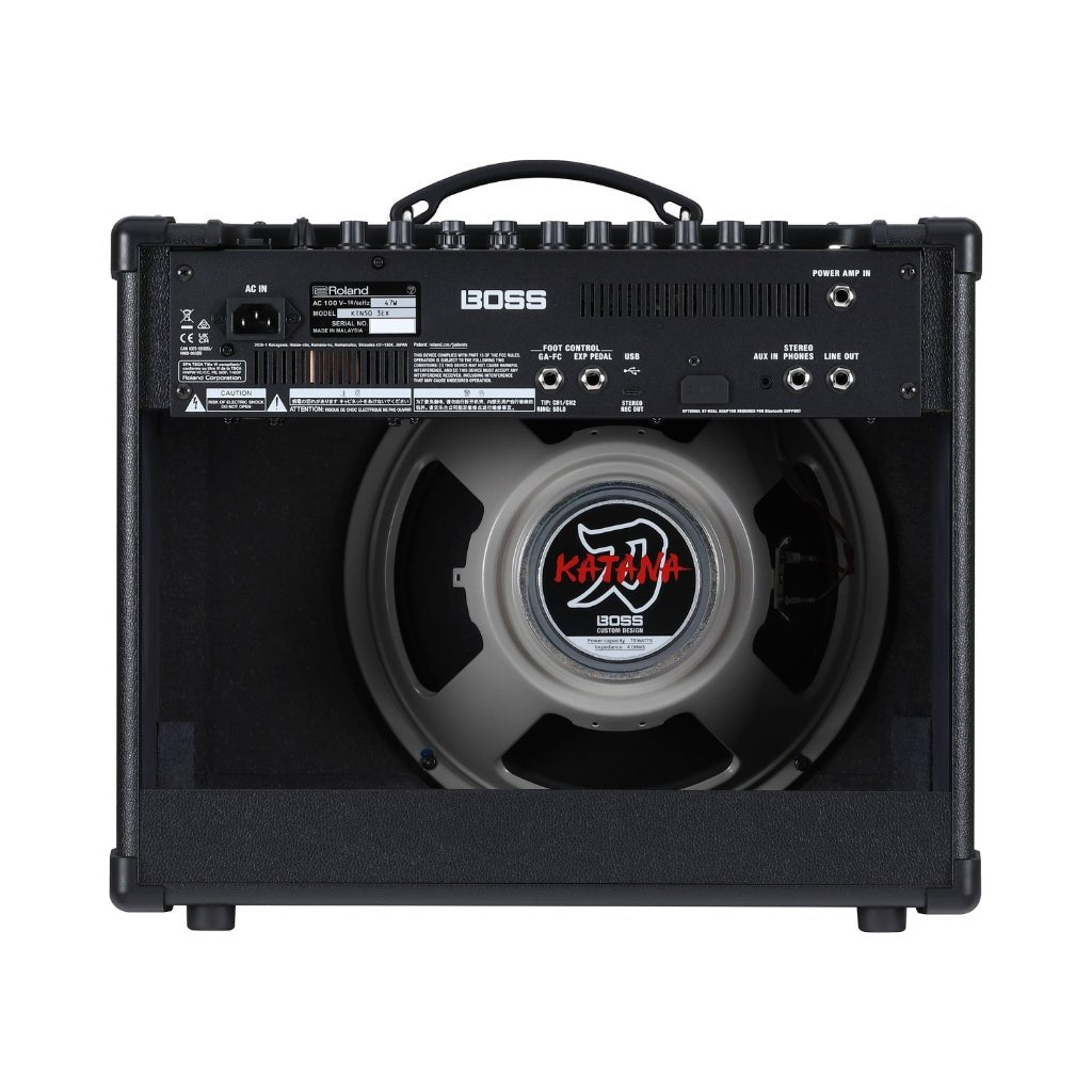 Boss Katana-50 EX Gen 3 50-watt 1 x 12-inch Combo Amplifier Electric Guitar Amplifiers Sky Music