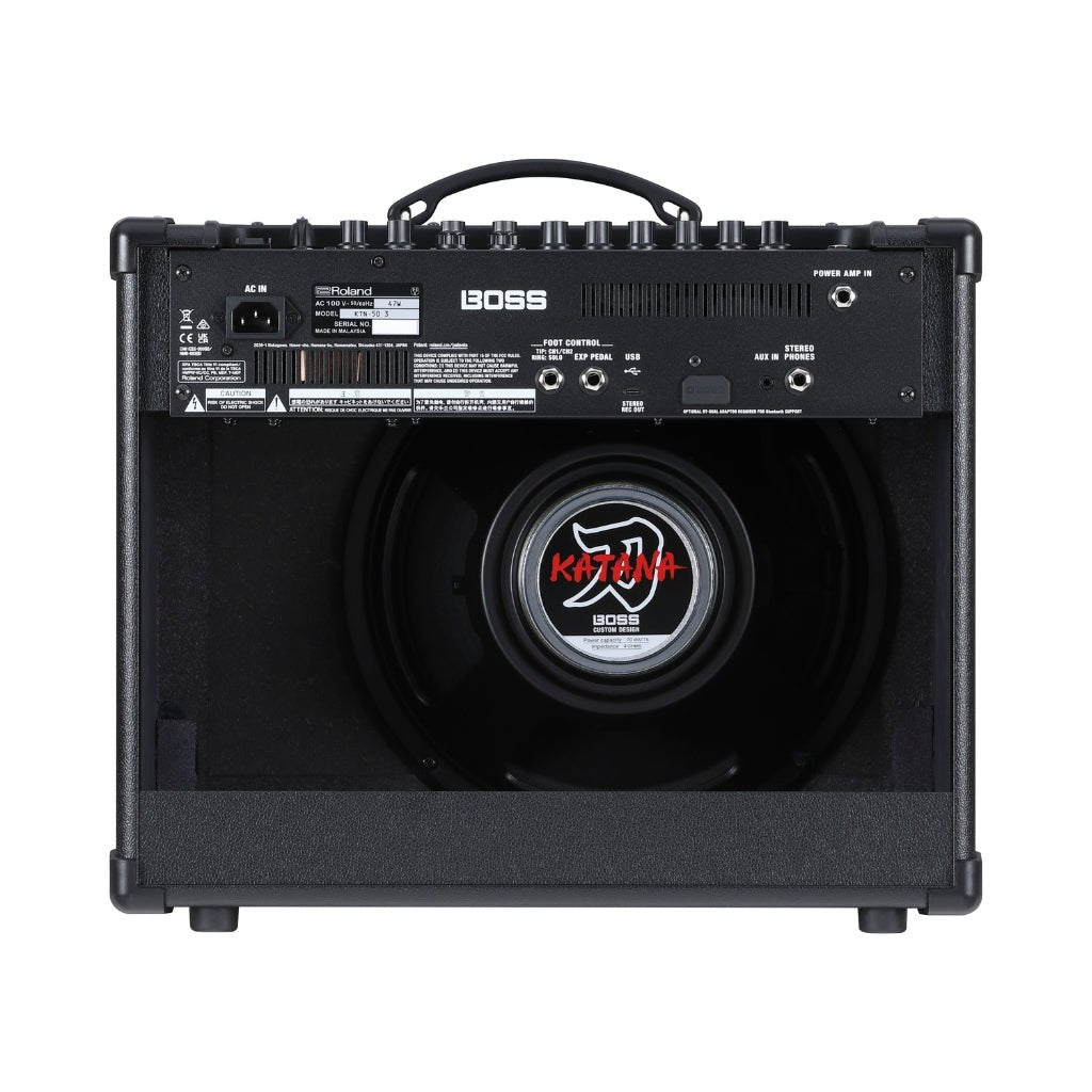 Boss Katana-50 Gen 3 50-watt 1 x 12-inch Combo Amplifier Electric Guitar Amplifiers Sky Music