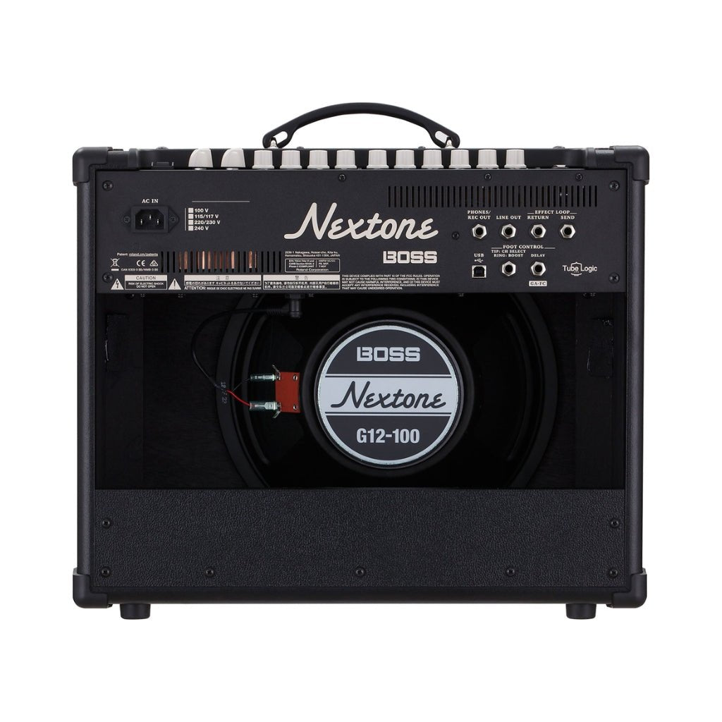 Boss Nextone Stage 1 x 12-inch 40-watt Combo Amp Electric Guitar Amplifiers Sky Music