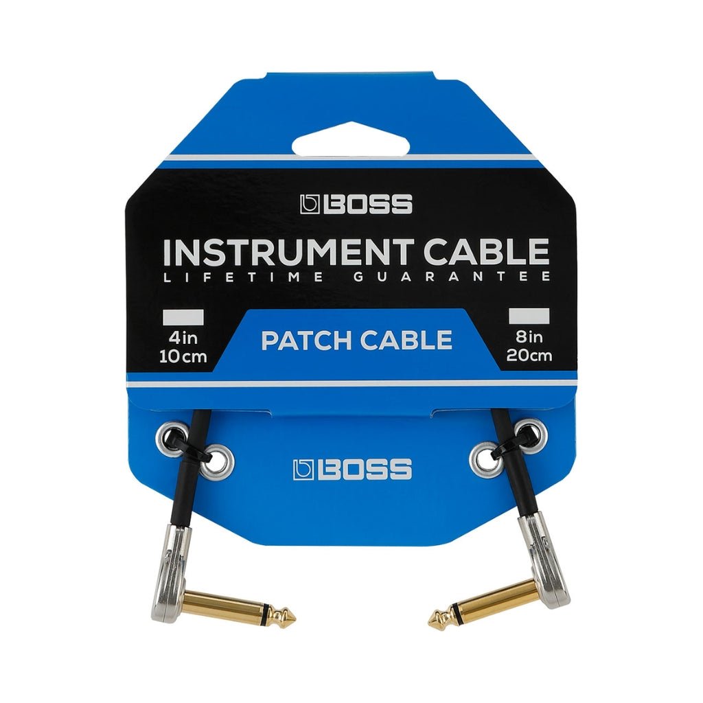Boss Pancake Cable 4 (3-pk) Slimline Patch Cable Pack Cables Sky Music