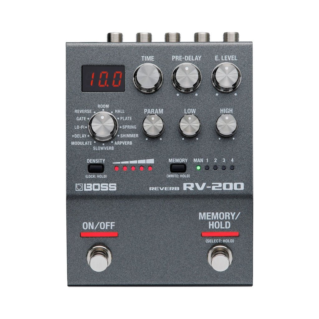 Boss RV200 Reverb Pedal Effects Pedals Sky Music