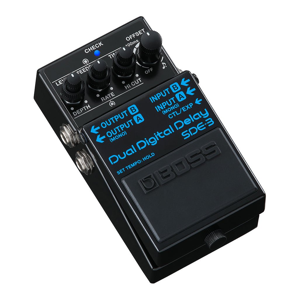 Boss SDE-3 Dual Digital Delay Effects Pedals Sky Music