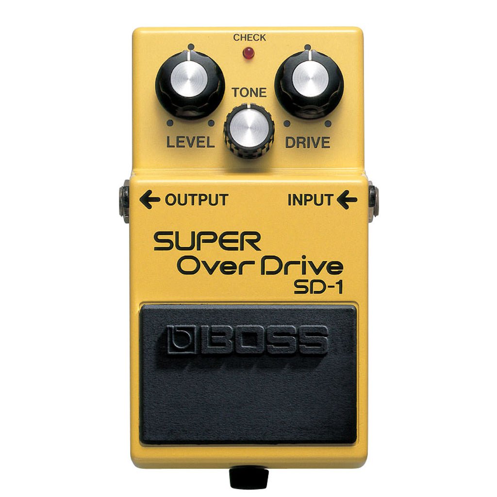 Boss Super Overdrive Effects Pedals Sky Music