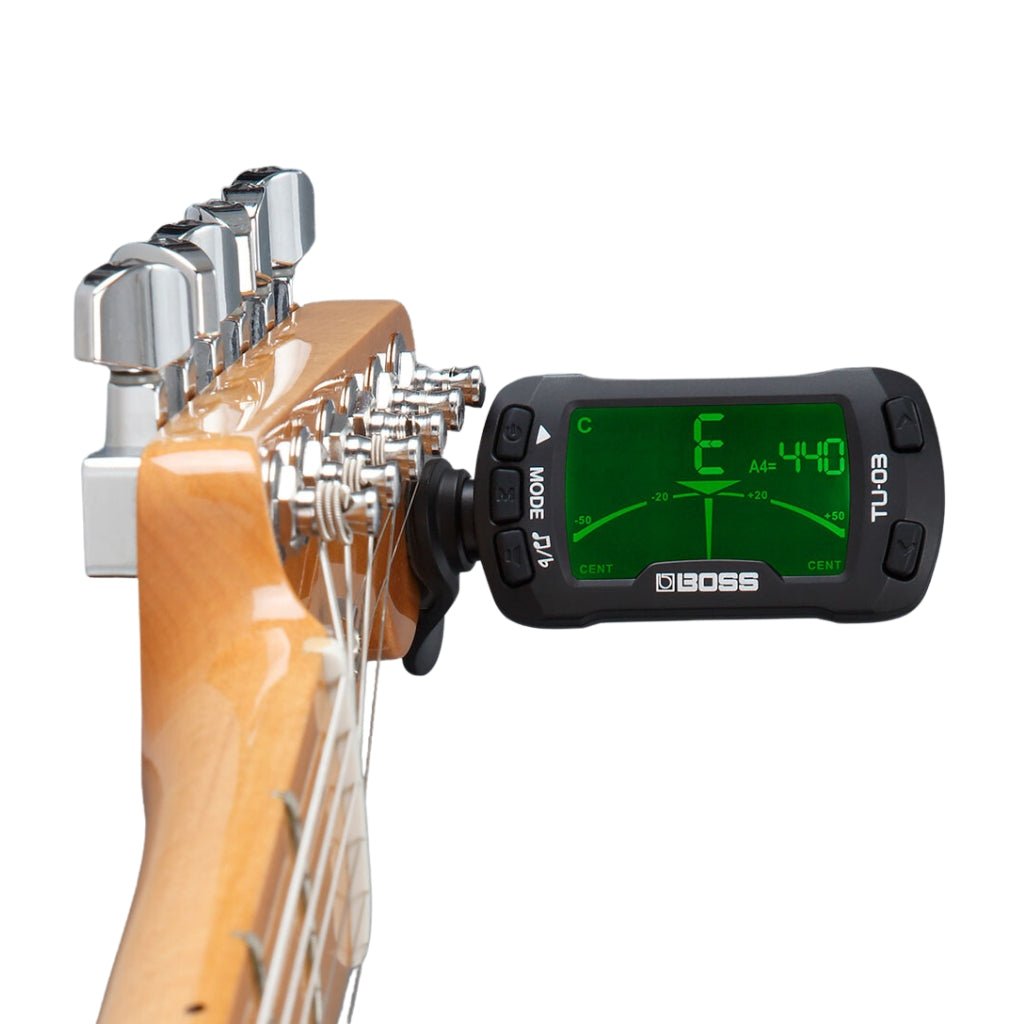 Boss TU-03 Clip-On Tuner & Metronome Metronomes Sky Music