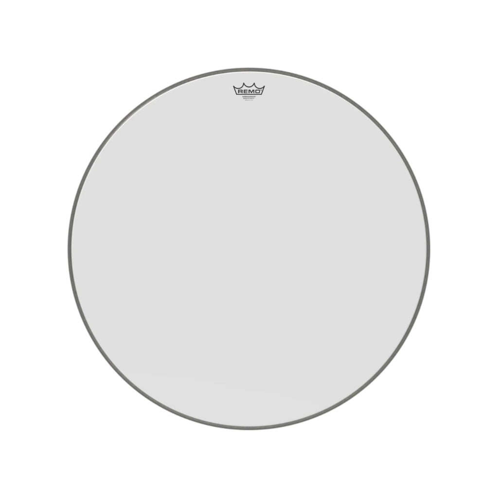 Remo - 24" Ambassador Smooth White - Bass Drum Head