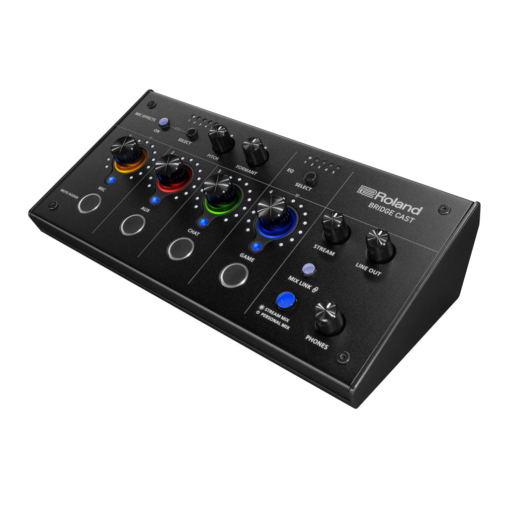 Roland Dual Bus Gaming Mixer Black