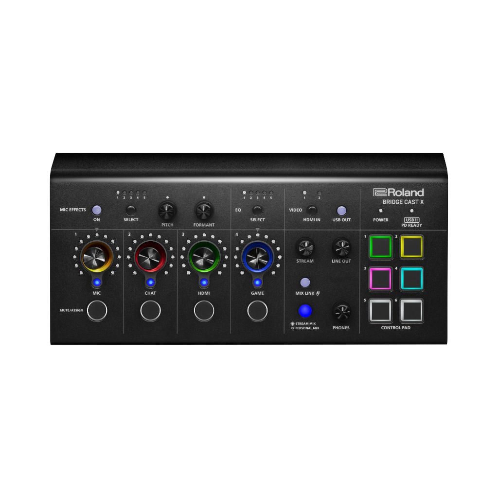 Roland - Dual Bus Streaming Mixer and Video Capture