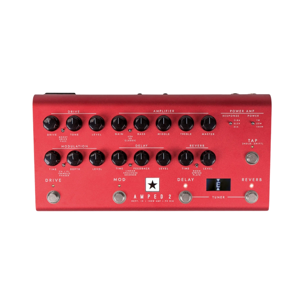 Blackstar - Dept 10 AMPED 2 - 100-watt Guitar Amplifier Pedal