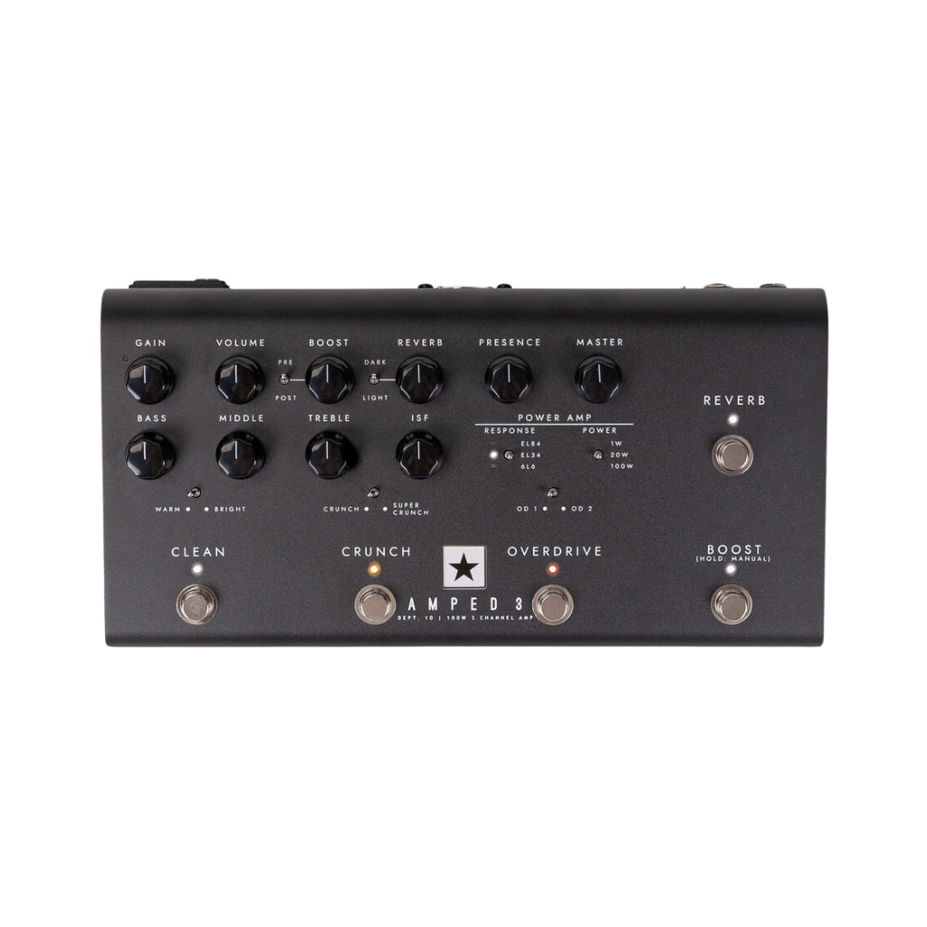 Blackstar - Dept 10 AMPED 3 - 100-watt Guitar Amplifier Pedal