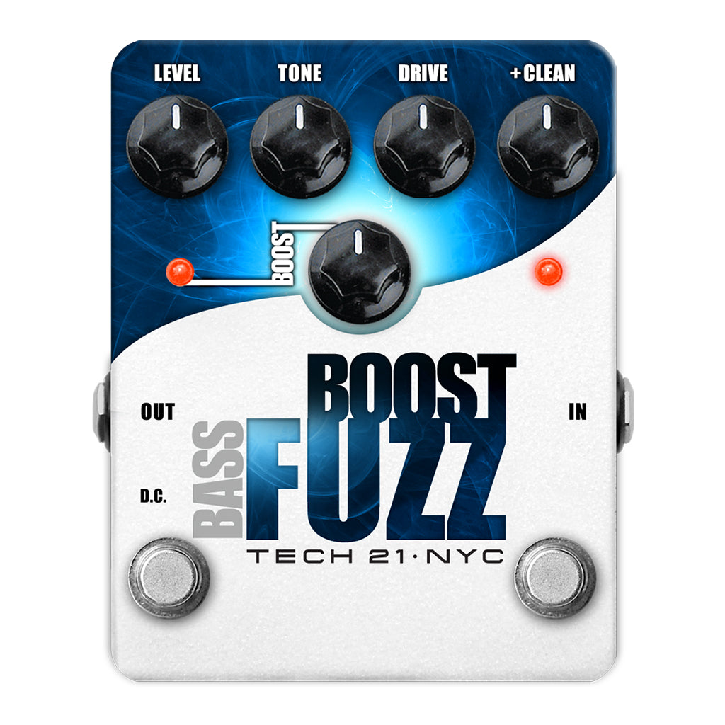TECH 21 Boost Bass Fuzz Pedal