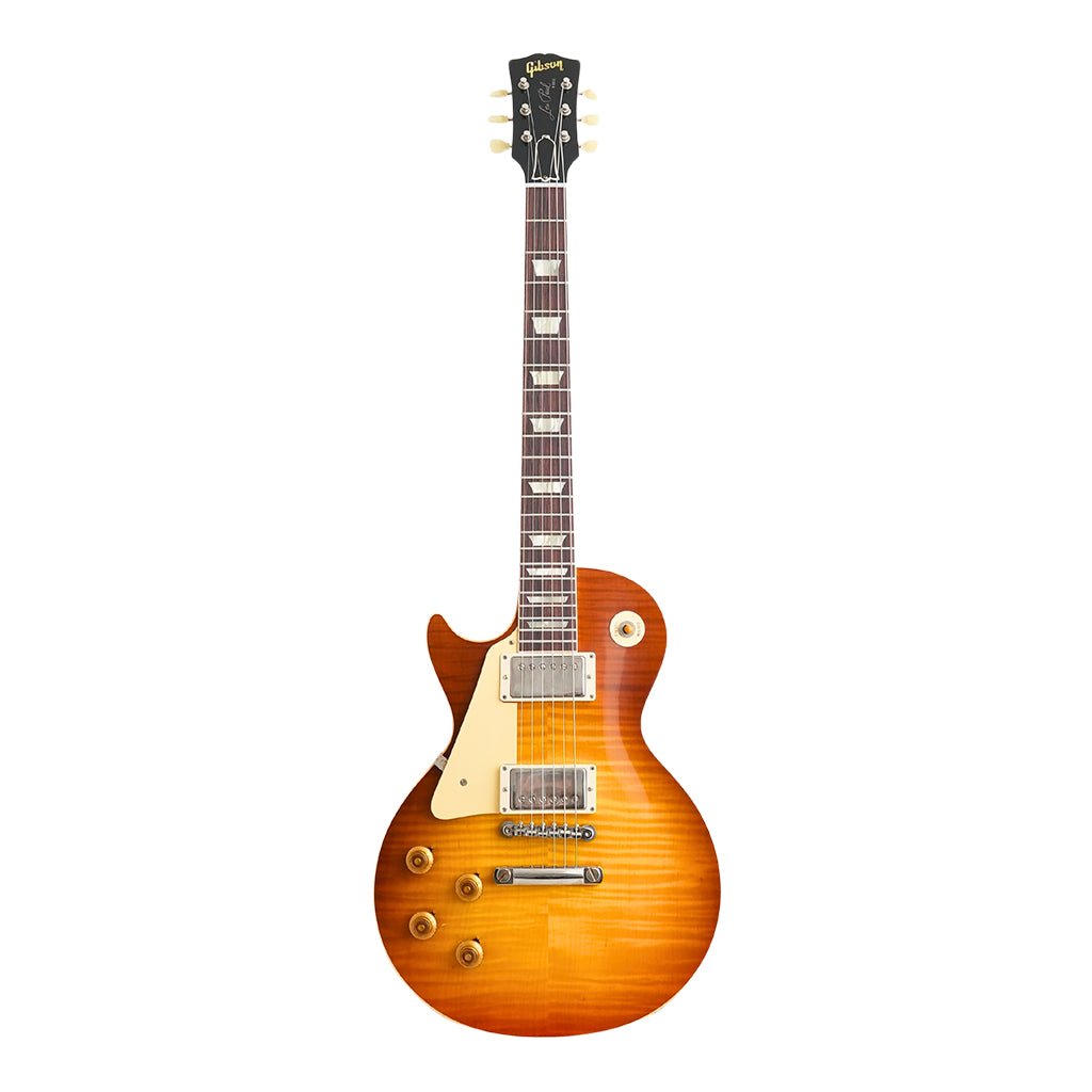 BSTOCK Gibson Custom Shop '59 Les Paul Standard - Left Handed - Ultra Light - Royal Tea Electric Guitars Sky Music