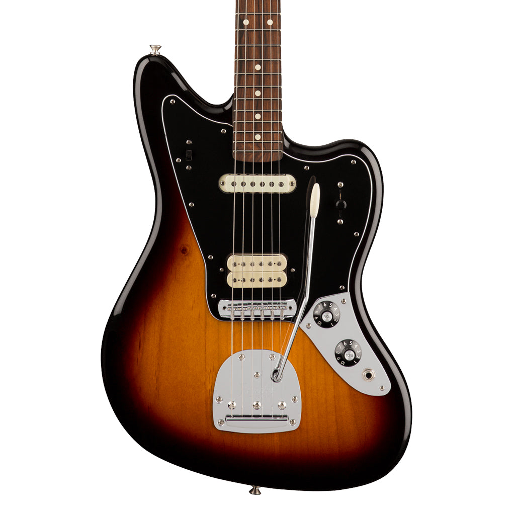 B STOCK Fender Player Jaguar 3 Tone Sunburst Pau Ferro Fretboard