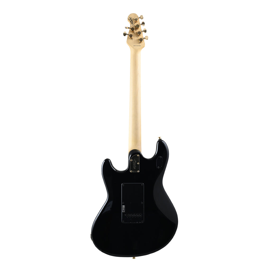 B Stock Sterling Stingray Guitar SR Jared Dines Black with Gold  Hardware