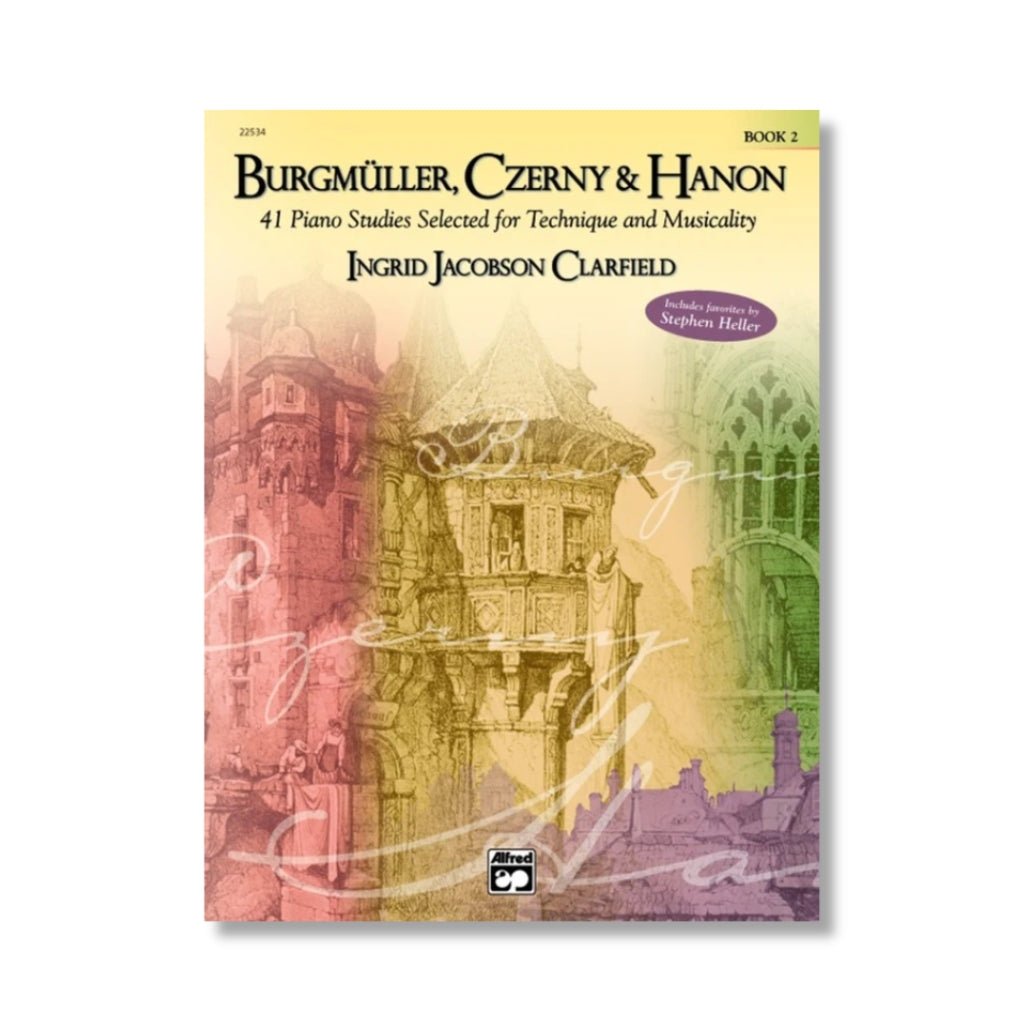 Burgmuller, Czerny and Hanon - Book 2 Books Sky Music