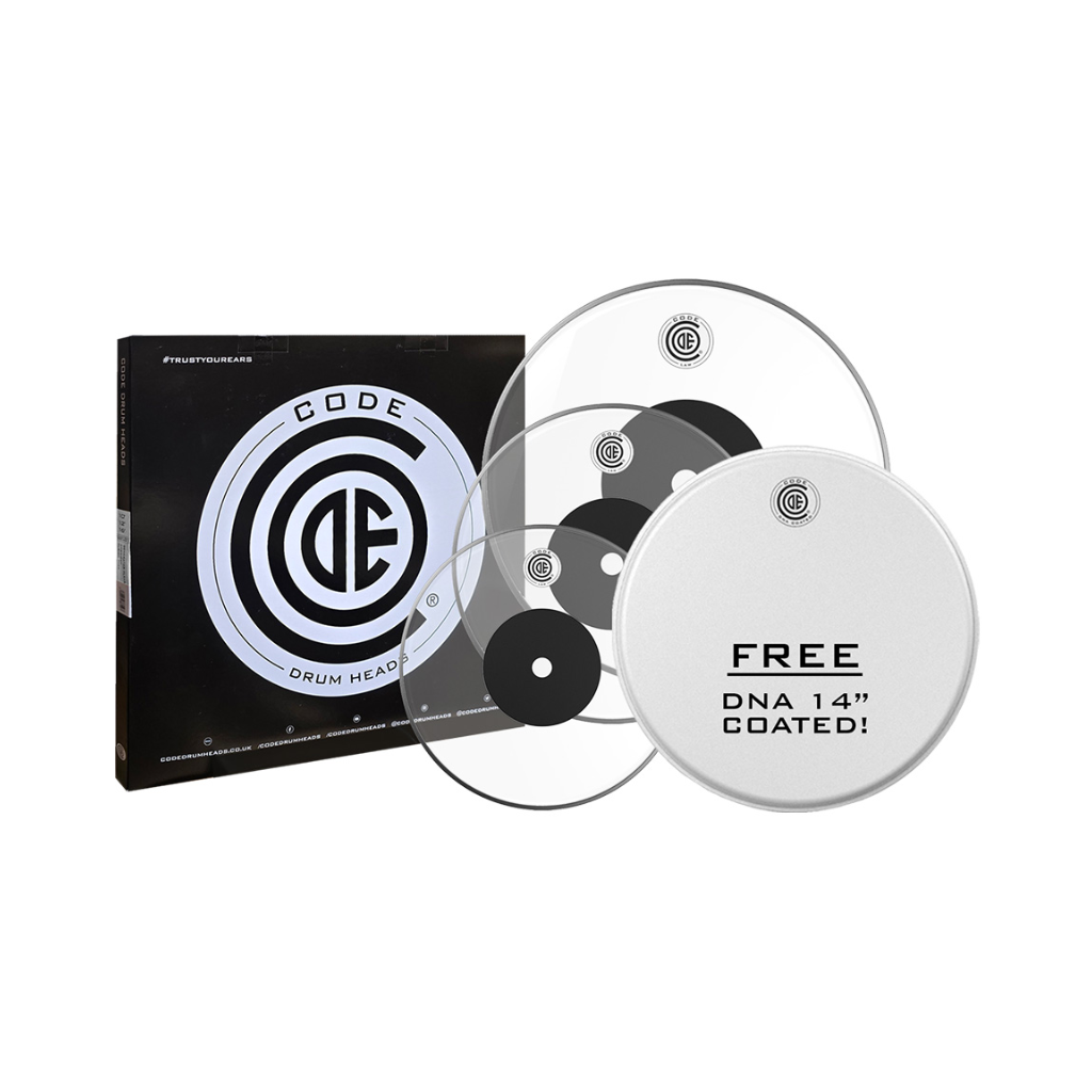 Code - Law Clear Tom Head Fusion+ Pack - 10/12/16 inch